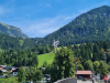 Blick zur Schanze Oberstdorf km 49