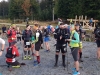 Um 7:00 Uhr beim Start