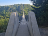 Die Geierlay 360 Meter lang und 100 Meter in die Tiefe