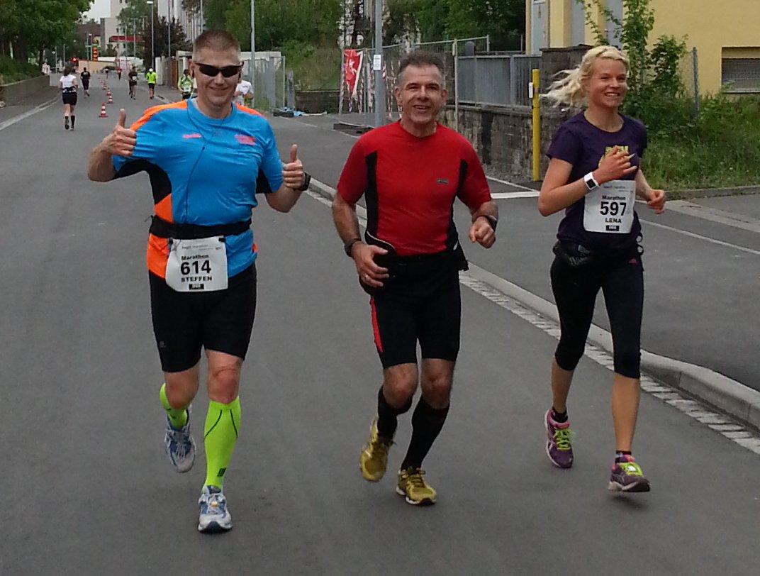 iWelt Marathon Würzburg - ca. km 30
