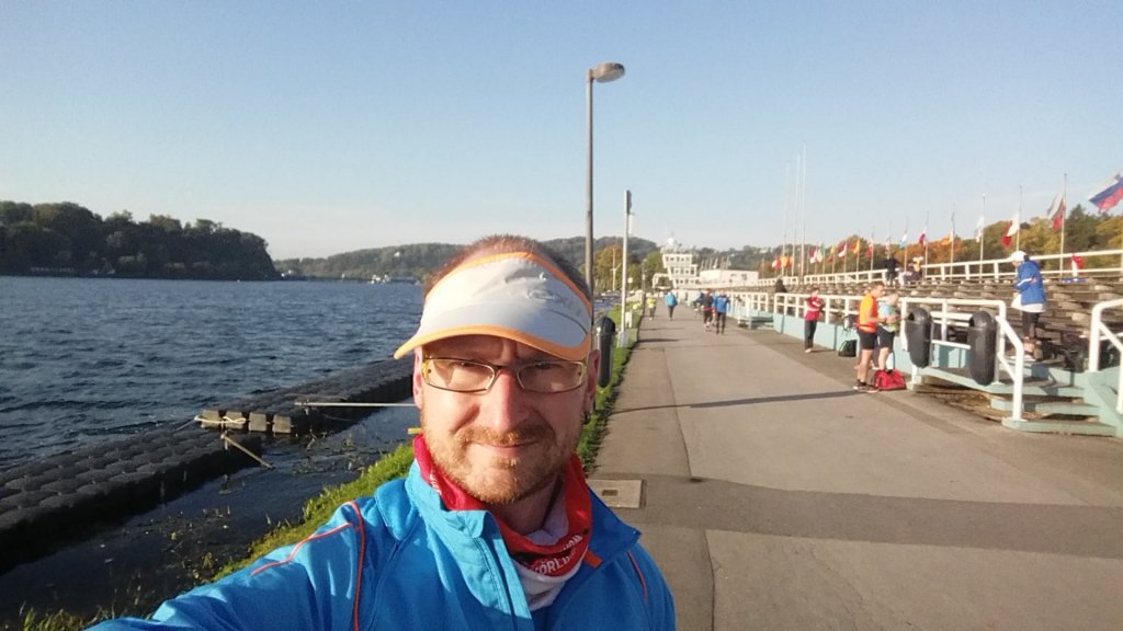 Ronny beim 53. RWE Marathon "Rund um den Baldeneysee"