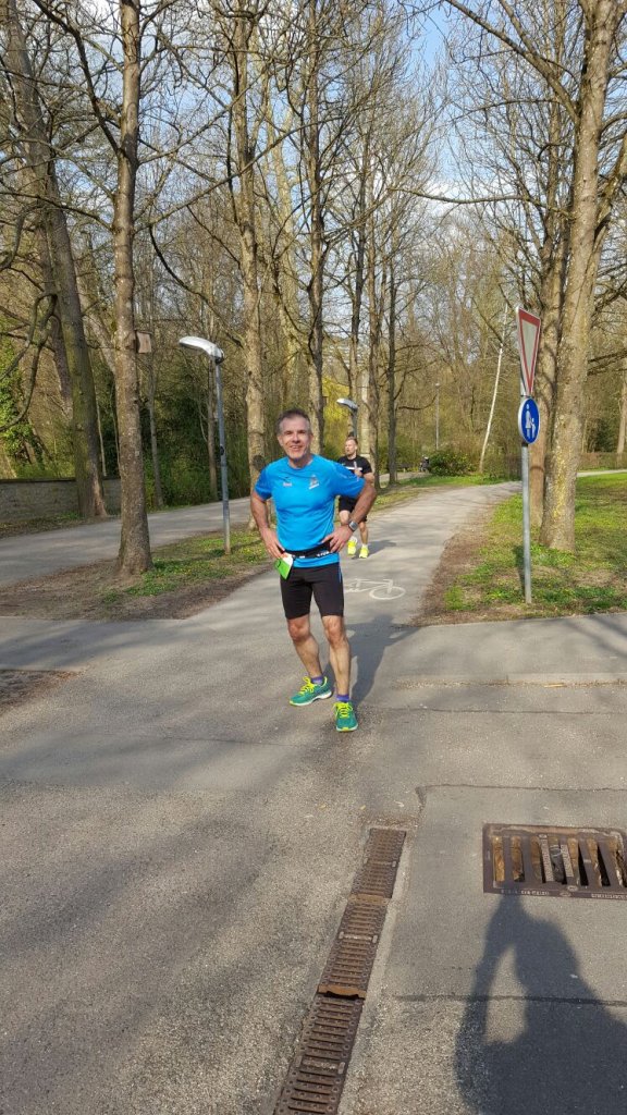 René beim Stadtlauf in Bad Mergentheim